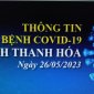 Thông tin dịch bệnh COVID-19 ngày 26/05/2023 trên địa bàn tỉnh