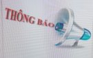 Thông báo công văn số 01/BTCLH - TTr xã Cẩm Vân ngày 22/2/2024