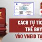 Hướng dẫn tích hợp thẻ BHYT trên ứng dụng VNeID