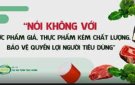 BÀI TUYÊN TRUYỀN THÁNG HÀNH ĐỘNG VÌ AN TOÀN THỰC PHẨM NĂM 2023