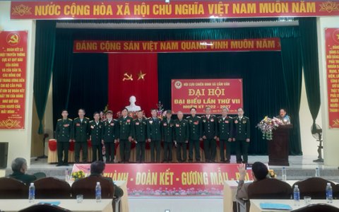 Đại hội đại biểu Hội cựu chiến binh xã Cẩm Vân lần thứ VII; nhiệm kỳ 2022-2027