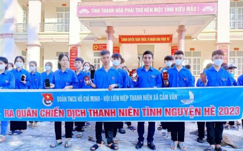 RA QUÂN CHIẾN DỊCH   THANH NIÊN TÌNH NGUYỆN HÈ 2023